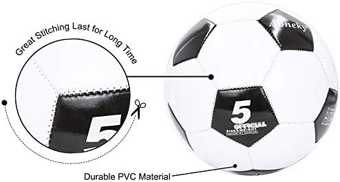 Традиционен футболен топката Aoneky размер 5 - Топката Идва Сдутым - Помпа в комплекта не е включен