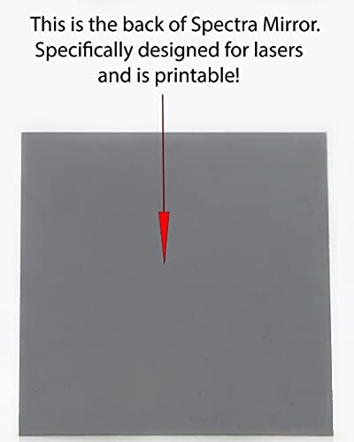 Огледало Spectra от розово злато 12 X12 (1/8 инча)-Предлага голямо разнообразие от размери и цветове-Акрилно огледало е много по-лесно