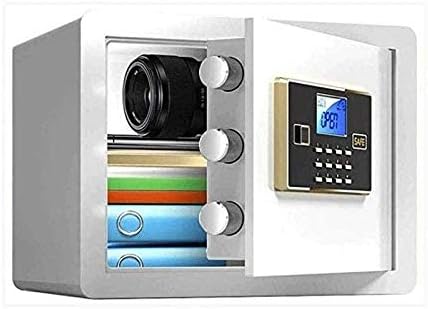 Големият електронен цифров сейф YFQHDD за домашна сигурност на бижута-имитация на заключване на сейфа (Цвят: черен)