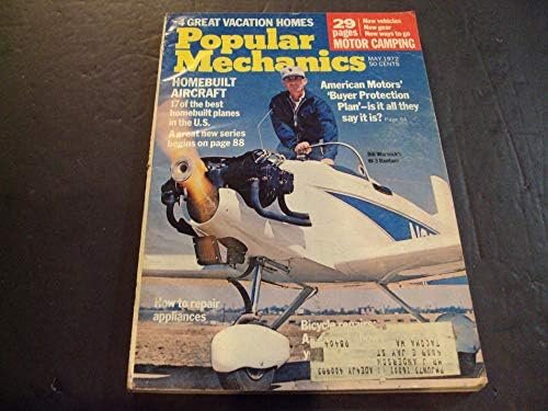 Популярна Механика, Май 1972 Г., на Къмпинг, на Колела, Домашно Самолет