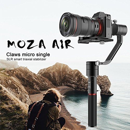 MOZA Air 3-аксиален ръчно кардан стабилизатор камера + комплект от две дръжки За беззеркальных камери и повечето рефлексни фотоапарати