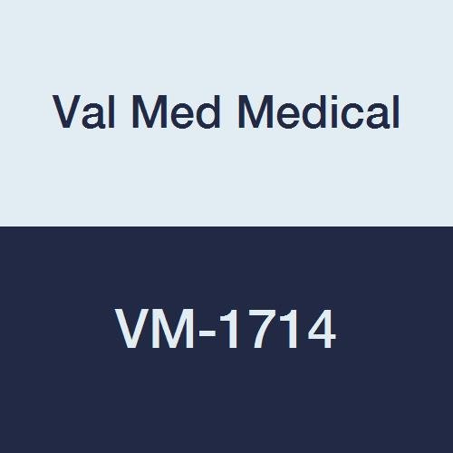 Уплътнени на колелца подложка за инвалидна количка Val Med Медицински VM-1714, височина 4 инча, Ширина 15-1/2 инча, дължина на 17-1/2