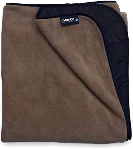 Улично одеяло Mambe за екстремни климатични условия Coyote Кафяви, голямо - водонепроницаемое и ветрозащитное - Може да се пере в машина отвътре и найлон за пикник, къмпи?