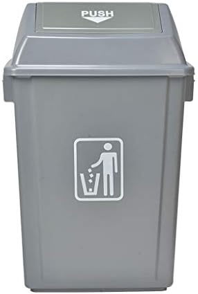 Кофи за боклук QTBH 23 литра / 6 литра кофа за Боклук с панти капак (сив) Кухненската кофа за боклук (капацитет: 100 литра)