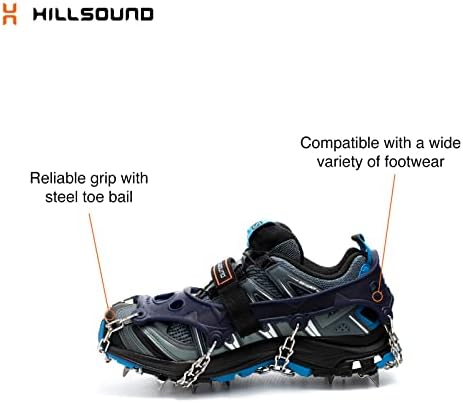 Система на сцепление Hillsound Trail Crampon Ultra I Ice Cleat за разходки и джогинг по пътеката