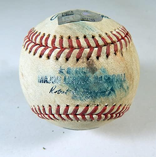 2022 Аризона Даймондбэкс Скалистите Планини Използвана Бейзбол Ламет Джейк Маккарти Фал - Използваните Бейзболни топки