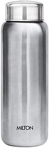Бутилка за вода Milton Aqua 750 от неръждаема стомана, 750 мл, Сребро | Запечатани | За офис | на салона | Дома | Кухни | Туризъм | Тракинга