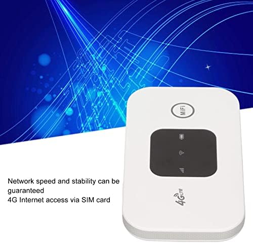 Мобилна точка за достъп Wi-Fi, LTE 4G Рутер, Безжичен Мини Преносим Пътен рутер 150 Mbps, Поддръжка от 8 до 10 потребители, е Необходима