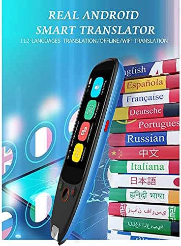 FZZDP Преводач езици в реално време, 112 Езици Самостоятелен Офис Училищен Скенер за пътуване Дръжка За превод и Речник на Цифрово устройство