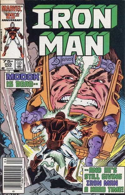 Iron man (1-ва серия) 205 (павилион за Вестници) VG ; Комиксите на Marvel | Дани о ' Нийл МОДОК