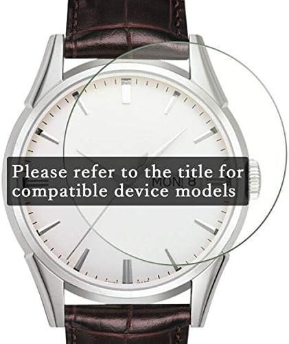 Защитно фолио за екрана Synvy [3 опаковки], съвместима със защитни филм за смарт часовници HUBLOT 525.EX.0179.RX.ORL18 от TPU Smartwatch