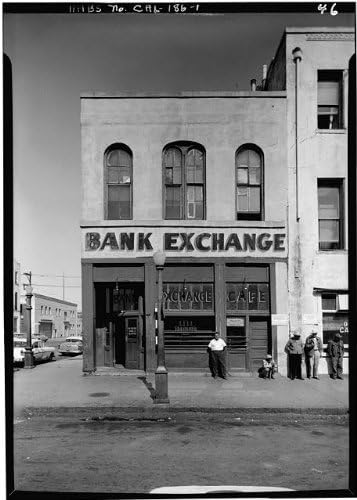 Исторически находки На Снимката: Сградата на централната банка на Exchange,1030 Second Street, Сакраменто, Калифорния, Калифорния,HABS