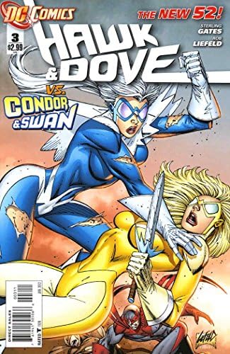 Ястреб и гълъб (5-та серия) 3 от комиксите на DC | New 52 - Роб Лифелд