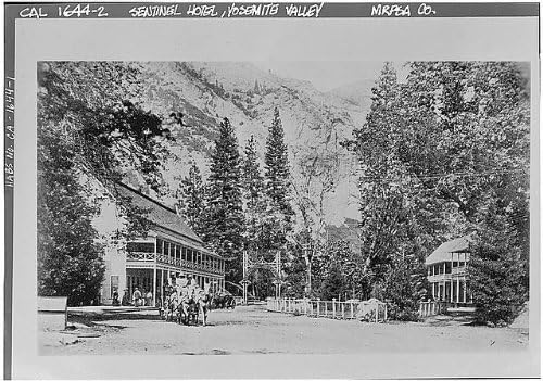 Исторически находки На Снимката: Хотел Sentinel, село Йосемити, окръг Марипоса, Калифорния, Сащ, HABS