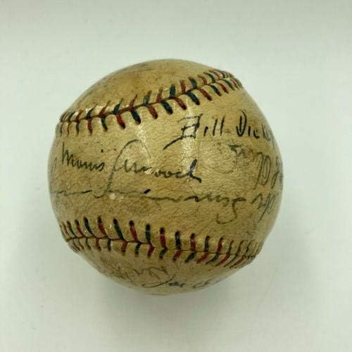 Гроувър Кливланд Александър Пълното име Sweet Spot, Подписан от ДНК Бейзболен PSA 1920-те години - Бейзболни топки с автографи