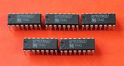 U. S. R. & R Tools KR1533ID7 аналог SN54ALS138, SN74ALS138 на чип/микрочип СССР 6 бр.