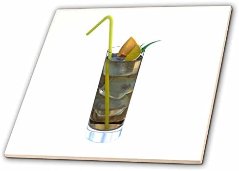 Графични напитки 3dRose Boehm - Алкохолна напитка за хайбола - Плочки (ct_357637_1)