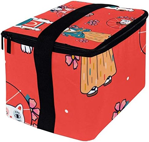 Фланец Обяд-Бокс, Изолирано Кутия за Bento за Мъже И Жени, многократна употреба Ведерко за Обяд с пагон, Японски Дрехи