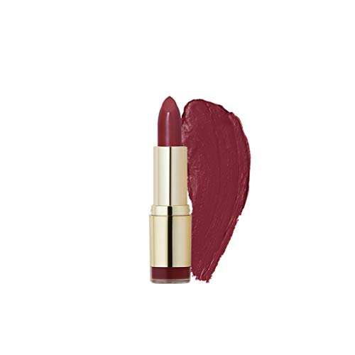 Червило Milani Statement Color Lipstick - Velvet Мерло, Безмилостен Хранителна червило за устни ярки нюанси, Червено червило, 0,14 грама