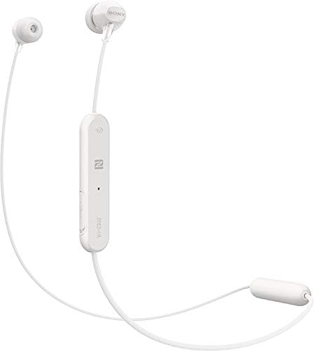 Безжични слушалки в ушите Sony WI-C300, Бяла (WIC300/W)