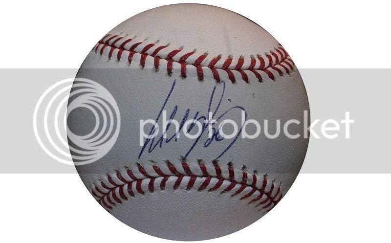 Уил Ньевес Три Звезди е Сертифициран Подписан Автограф на Мейджър лийг Бейзбол - Бейзболни топки С Автографи