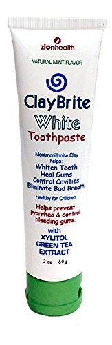 Натурална паста за зъби ClayBrite White - 2 грама За пътуване