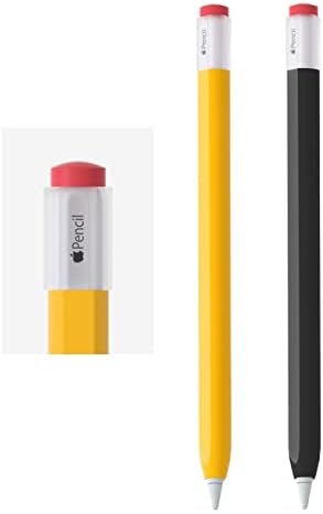 Силиконов калъф за моливи в опаковка, съвместим Само с Apple Pencil 2-ро поколение, Аксесоари за своята практика, Държач за защитна обвивка