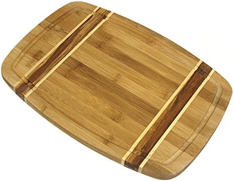 Просто Бамбук Кафява дъска за Рязане Кона от Бамбуково дърво за Кухня | Разделочный Блок | Дъска за Рязане | За Рязане /Нарязване на