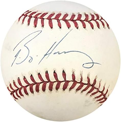 Брайън Харви С Автограф от Официалния представител на Националната лига Бейзбол - Бейзболни топки с Автографи