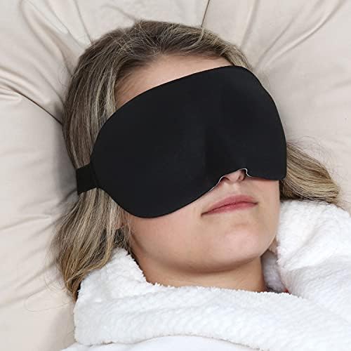 Поддръжка, плюс Удобни Мигащи маски за сън - Контур Светозащитные накладки за очи Допринасят за движение на очите - Комплект от две