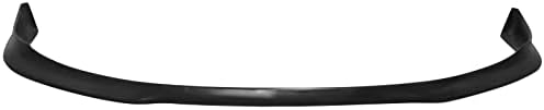 Устна на предната броня е Съвместима с HONDA CIVIC 1999-2000 години на освобождаването, Ивица на предния спойлер EVO Style, изкуствена кожа Черен на цвят от IKON MOTORSPORTS