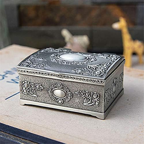 Мини-изискана кутия за съхранение на бижута DEKIKA, Кутия за Украшения, Европейската Креативната Кутия За Съхранение на Пръстените В