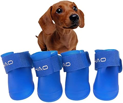 На разположение 7 Цвята, Непромокаеми обувки за Малки, Средни и Големи Кучета, в Размер от S до 2XL, Водоустойчив Обувки за кучета, Розов