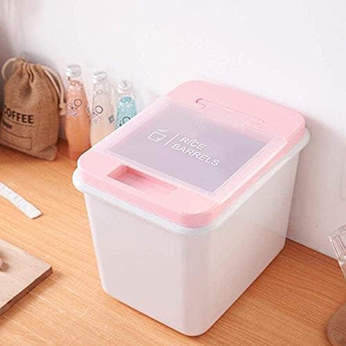 Кутия за съхранение на продукти Контейнер за съхранение на ориз Кухненско Строга Кофа за ориз Кофа за съхранение на ориз Пластмасова