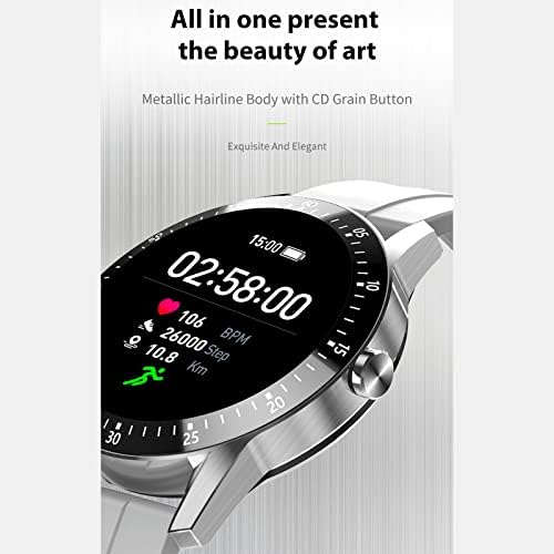 Bzdzmqm Смарт часовници за iPhone, Android, смарт часове за упражнения, за откриване на сън, Фитнес, Многофункционални разговори, умни