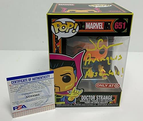 Джак Колман, подписано Doctor Strange Marvel Funko Pop PSA AG53363 - Фигурки на NBA С Автограф