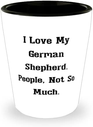 Шега Немска овчарка, аз обичам моята немска овчарка. Хора, Не Толкова Много, Немска Овчарка Изпие Чаша Вино С Приятели