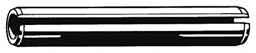 Пружинен щифт, Sltd, 1/8 x 1-1/2 инча, PLN, PK100 (6 броя)
