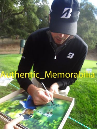 Мат Кучар подписа PGA 11x14 с доказателство, Снимка на Мат, Подписывающего за нас Fifa Masters Шампионат PGA, на Откритото първенство