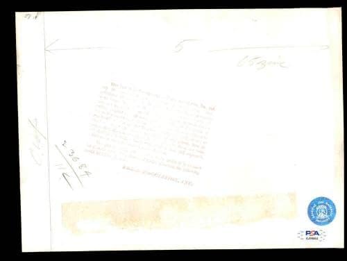 ДНК PSA Джордж Келла С Подпис 8x10, Оригинална Метална снимка Тигри 1951 г. - Снимки на MLB С автограф