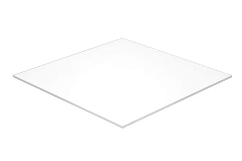 Акрилен лист от плексиглас Falken Design, бял, Прозрачен 32% (7328), 10 x 28 x 1/8