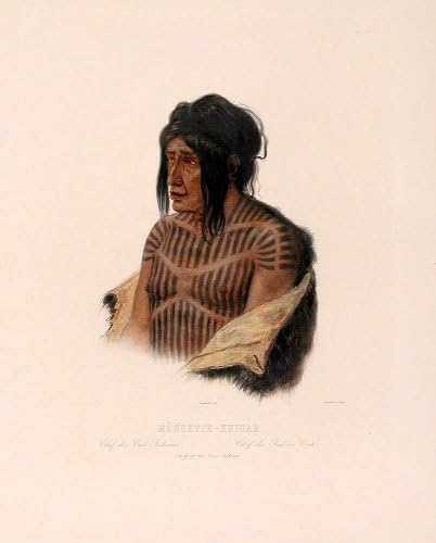Масетт-Куиуаб, вождът на индианците кри
