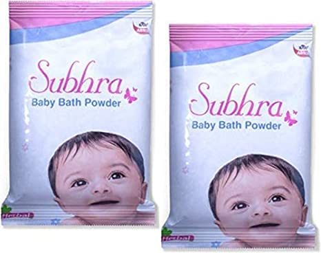 M. P. Aswini Subhra Билков прах за детски вани 200 грама - опаковка от 2 броя