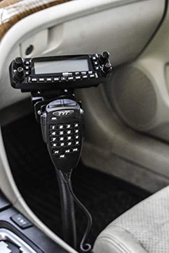 Закопчалка за шина седалки С държач на микрофона за Yaeu FT-857 FT-8800 FT-8900 FT-7800 FT-7900