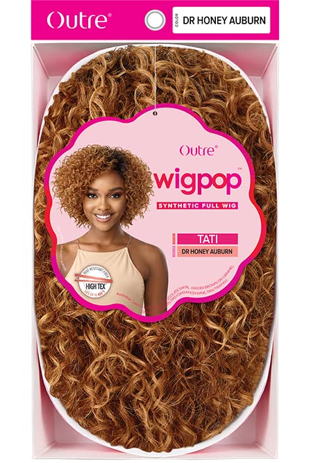 Синтетичен пълен перука Outre Wigpop - ЦВЕТАНА (DR2/CINWN)