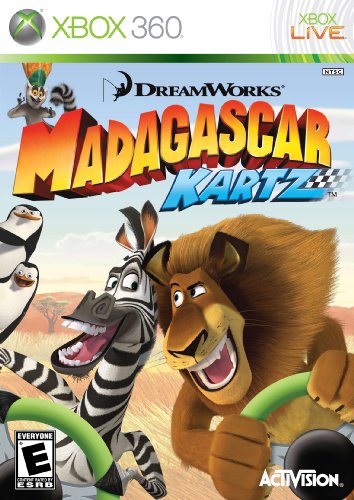 Мадагаскарский картц - Xbox 360 (само за играта)