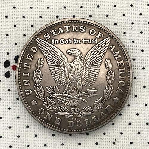 Реплика Възпоменателни Монети Монета Американски Морган Скитник Монета 1881 Collection Занаяти Декорация На Дома За Спомен Ръчно Изработени