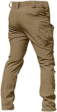 Мъжки Панталони-Карго ZEFOTIM Slim Fit, Ежедневни Модерни Спортни Панталони за почивка, Туристически Панталони С много Джобове
