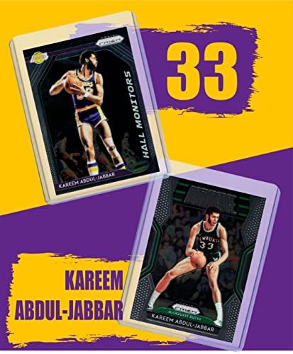 Баскетболни картон на Карим Абдула-Джаббара в продуктова гама (5 парчета) - Подаръчен комплект търговски картички Лос Анджелис Лейкърс,