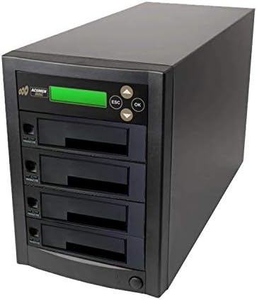 Восъчни твърди дискове Acumen Disc 1-3 SATA III (до 600 Mbps) - Копирна машина за няколко твърди дискове и SSD-памет карти и дезинфектант (съответства на изисквания на Министерствот